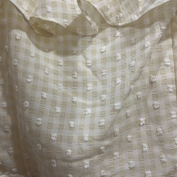 Lulu's Cream Ruffle Maxi Dress - Picture 4 of 6